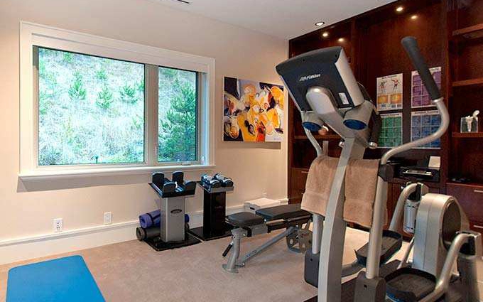 连云港装修设计室内家庭健身房，让自己过上健康生活