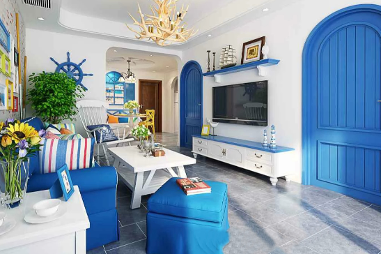 连云港地中海别墅风格装修设计，在家体验异域风情